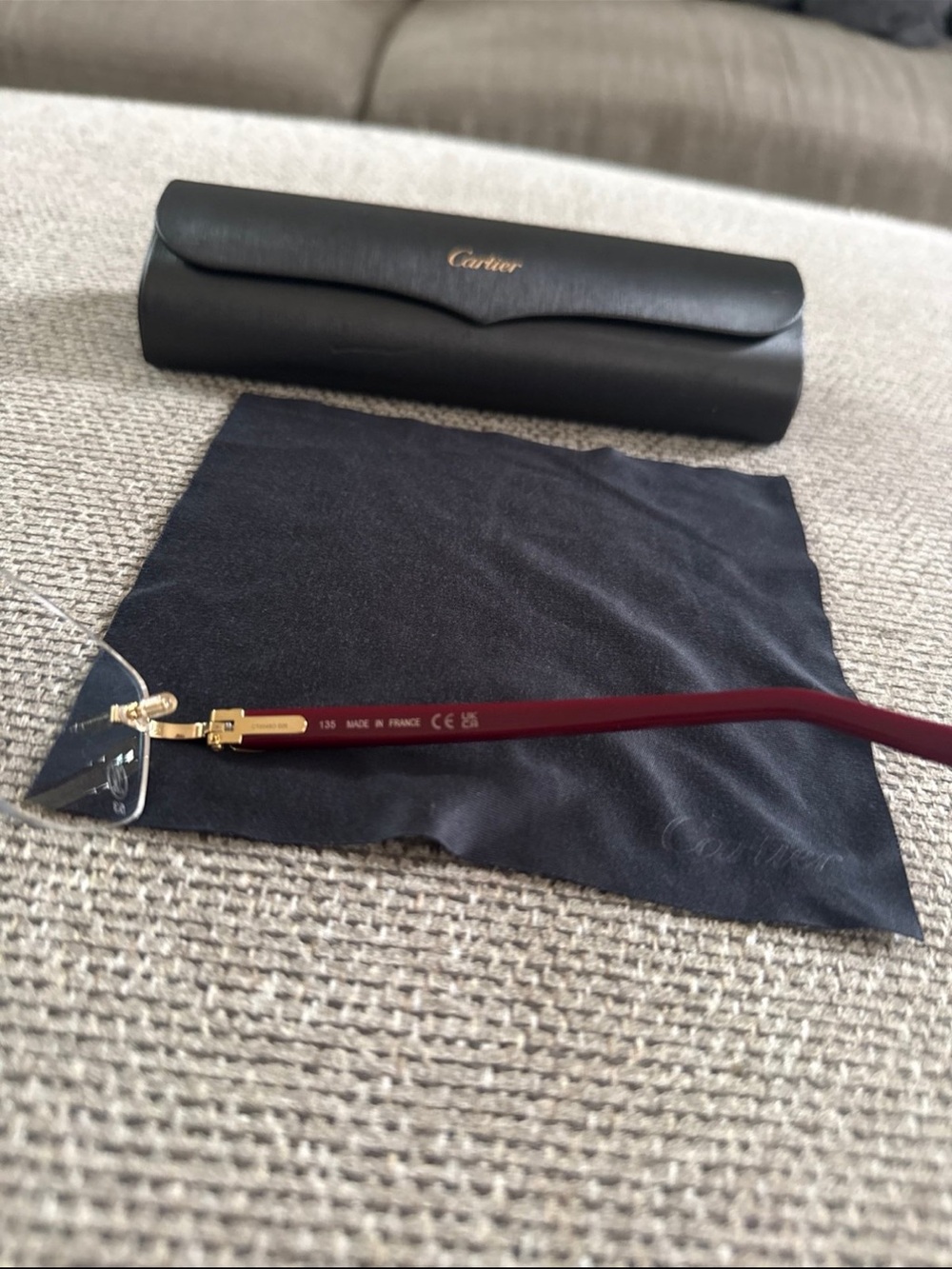 Cartier Rimless Glasses - Picture 7 of 12
